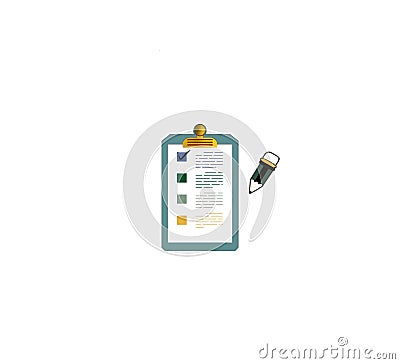 Document, Folder text, Stack of agreements document, Preparing report Stock Photo